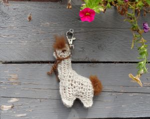 alpaca sleutelhanger